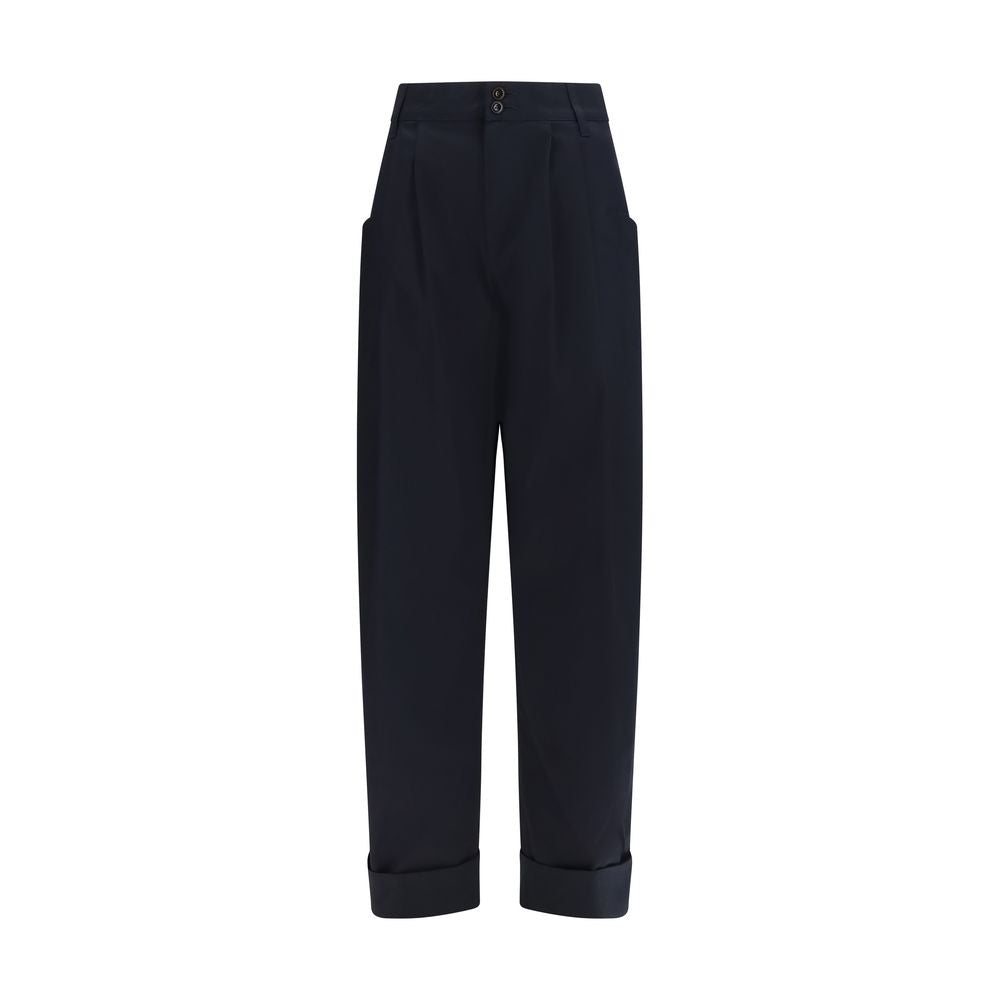Jacob Cohen Blaue Baumwoll-Freizeithose