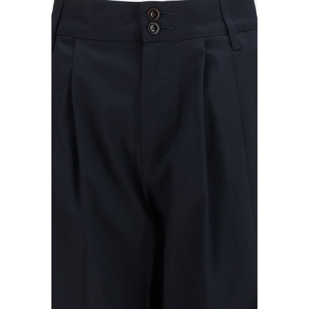 Jacob Cohen Blaue Baumwoll-Freizeithose