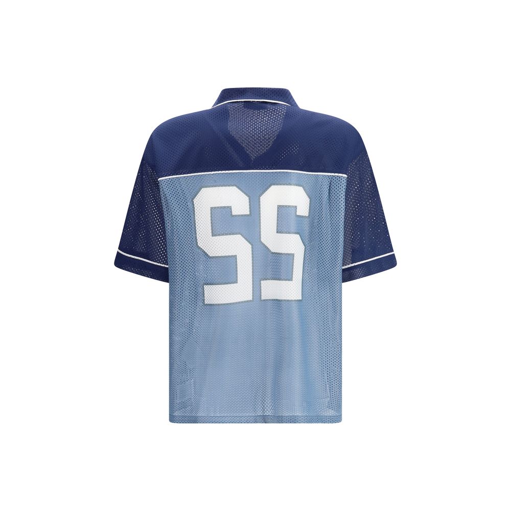 Moschino Blaues Polyester-Sportswear-Oberteil