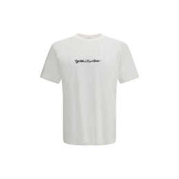 Off-White Weißes Baumwoll-T-Shirt