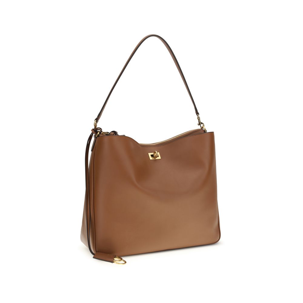 Balenciaga Beige Kalbsleder Bos Taurus Schultertasche