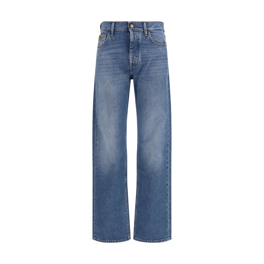 Jacob Cohen Blaue Jeans aus Baumwolle im geraden Schnitt