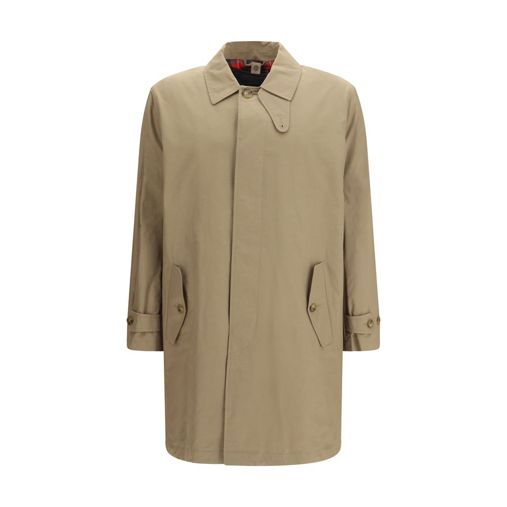 Baracuta Beige Polyamid-Trenchcoat