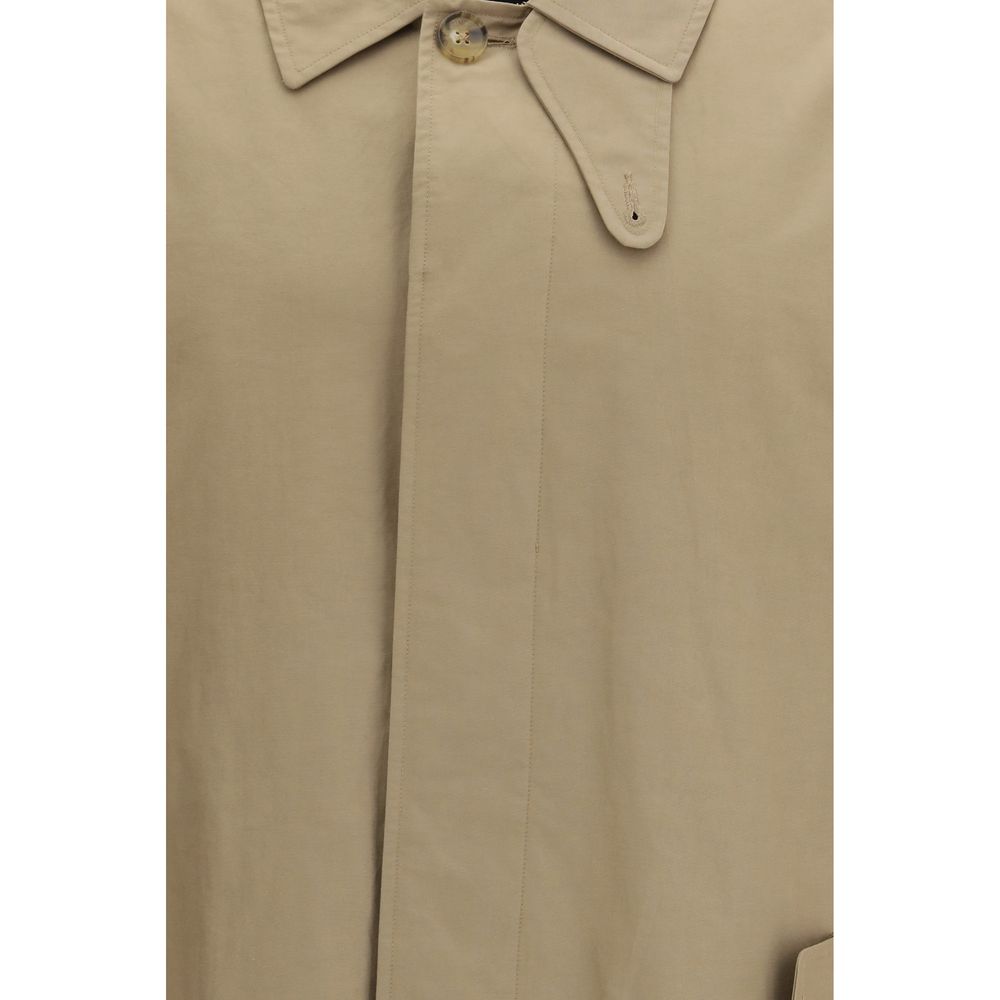 Baracuta Beige Polyamid-Trenchcoat