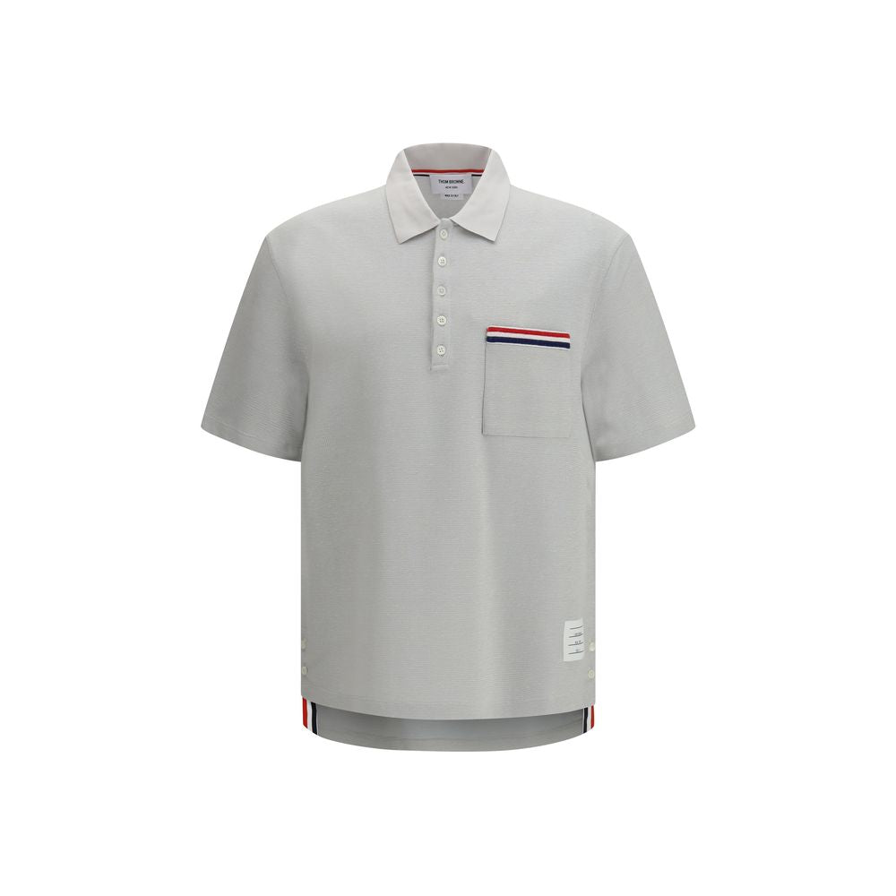 Thom Browne Graues Baumwoll-Sweatshirt