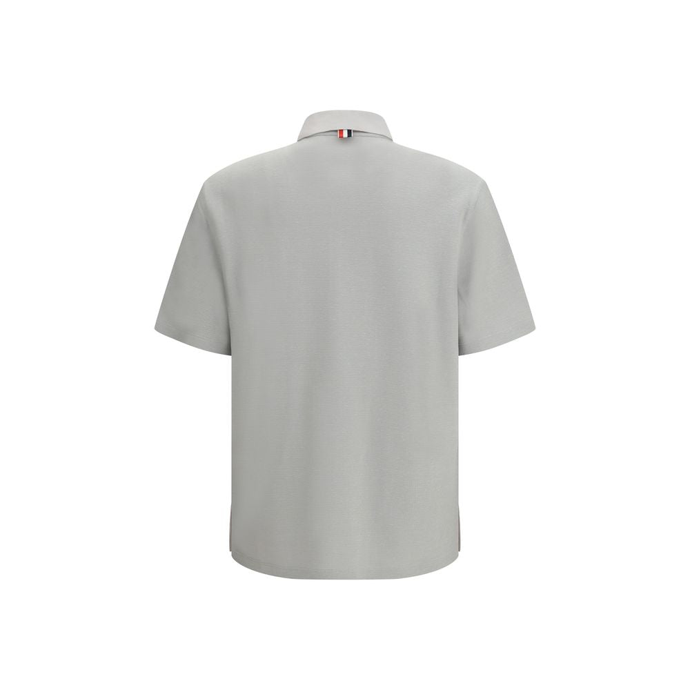 Thom Browne Graues Baumwoll-Sweatshirt