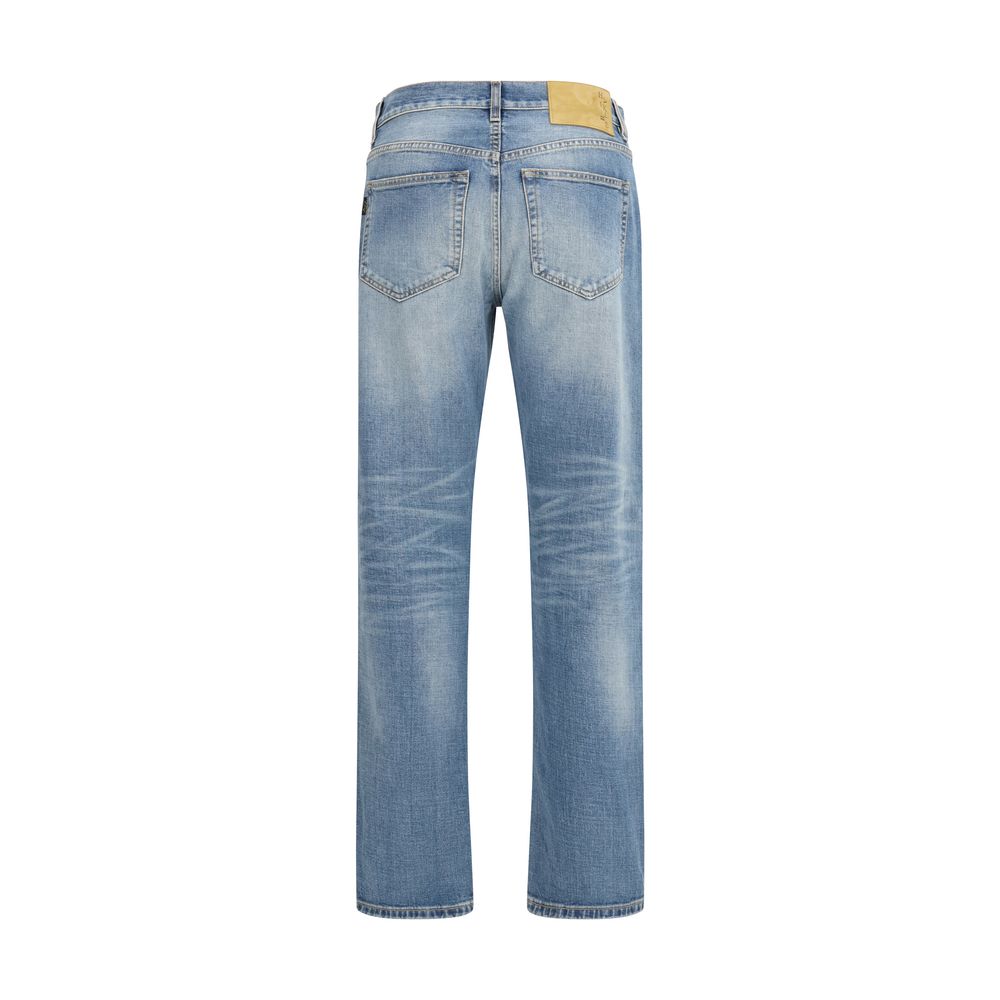 Haikure Blaue Jeans aus Baumwolle im geraden Schnitt