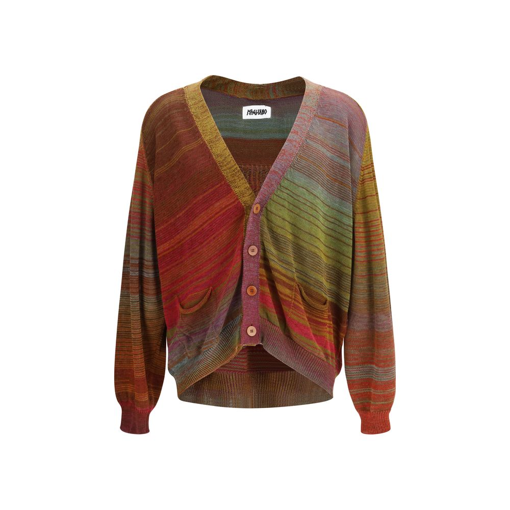 Magliano Mehrfarbige Baumwollstrickjacke
