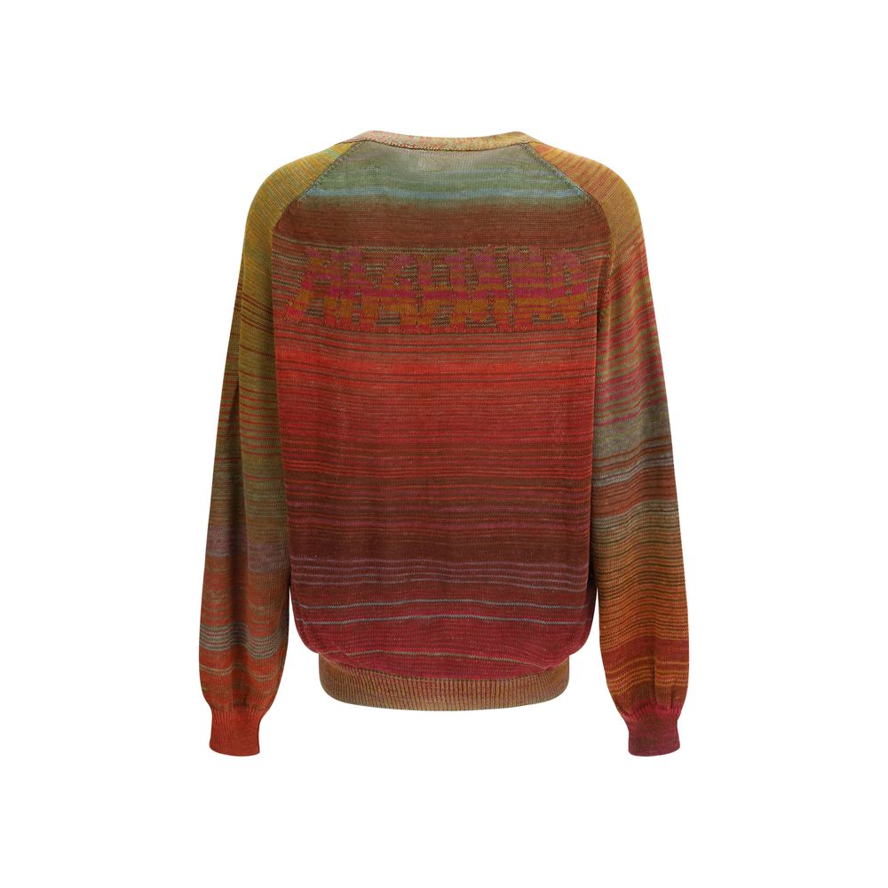 Magliano Mehrfarbige Baumwollstrickjacke