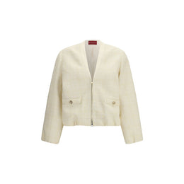 Gucci Beige Cotton Bomber