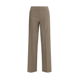 Avenue Montaigne Beige Leinen Freizeithose