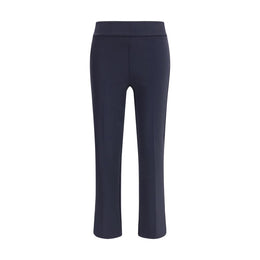 Avenue Montaigne Blaue Freizeithose aus Polyamid