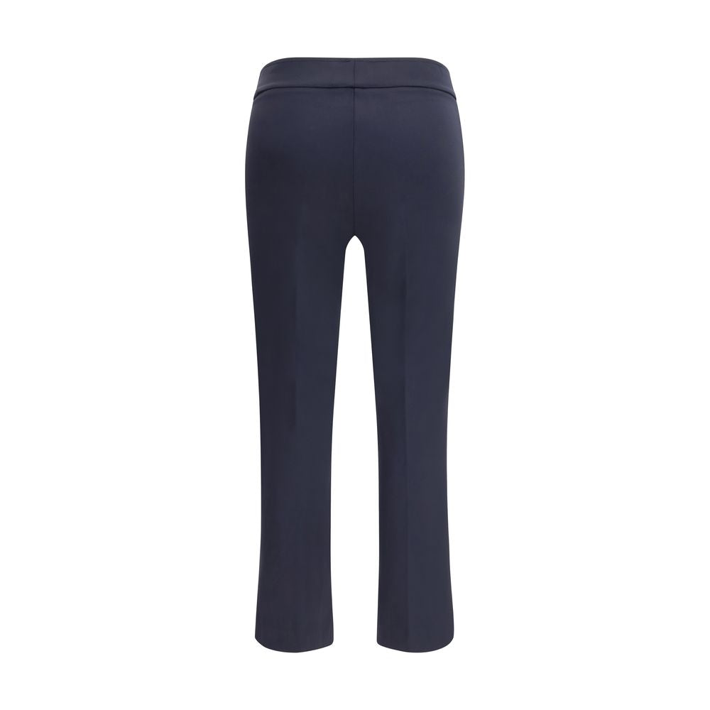 Avenue Montaigne Blaue Freizeithose aus Polyamid