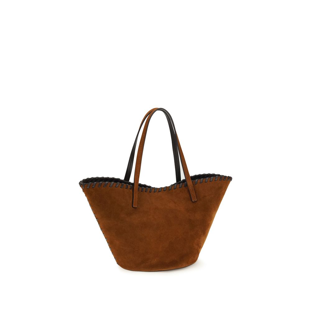 Staud Braune Kalbsleder Bos Taurus Handtasche