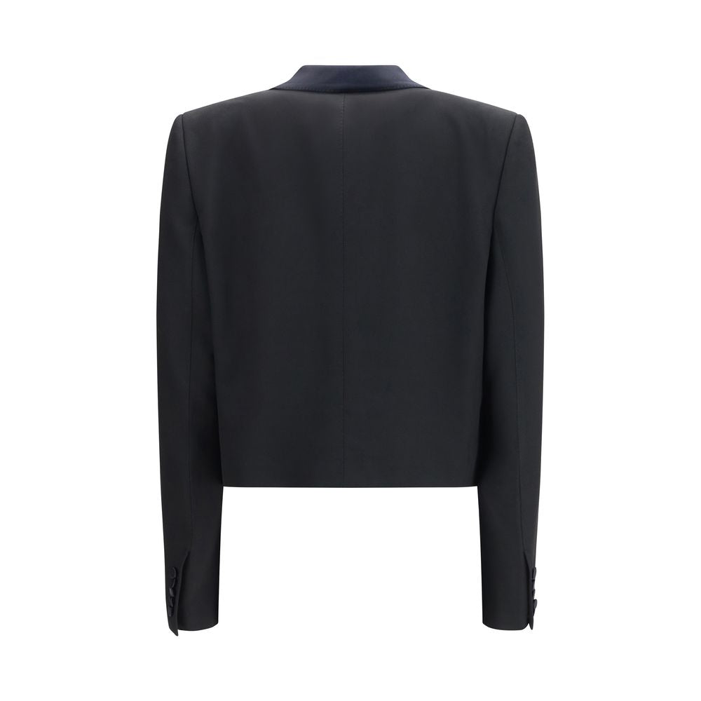 Tom Ford Schwarze Wolljacken und Mäntel