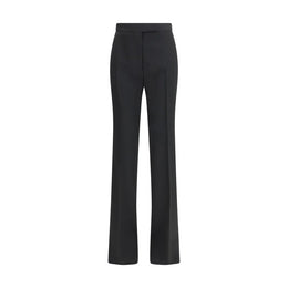 Tom Ford Schwarze Wollhose aus Fleece