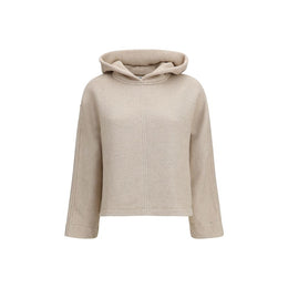 Max Mara Pure Beige Baumwoll-Sweatshirt