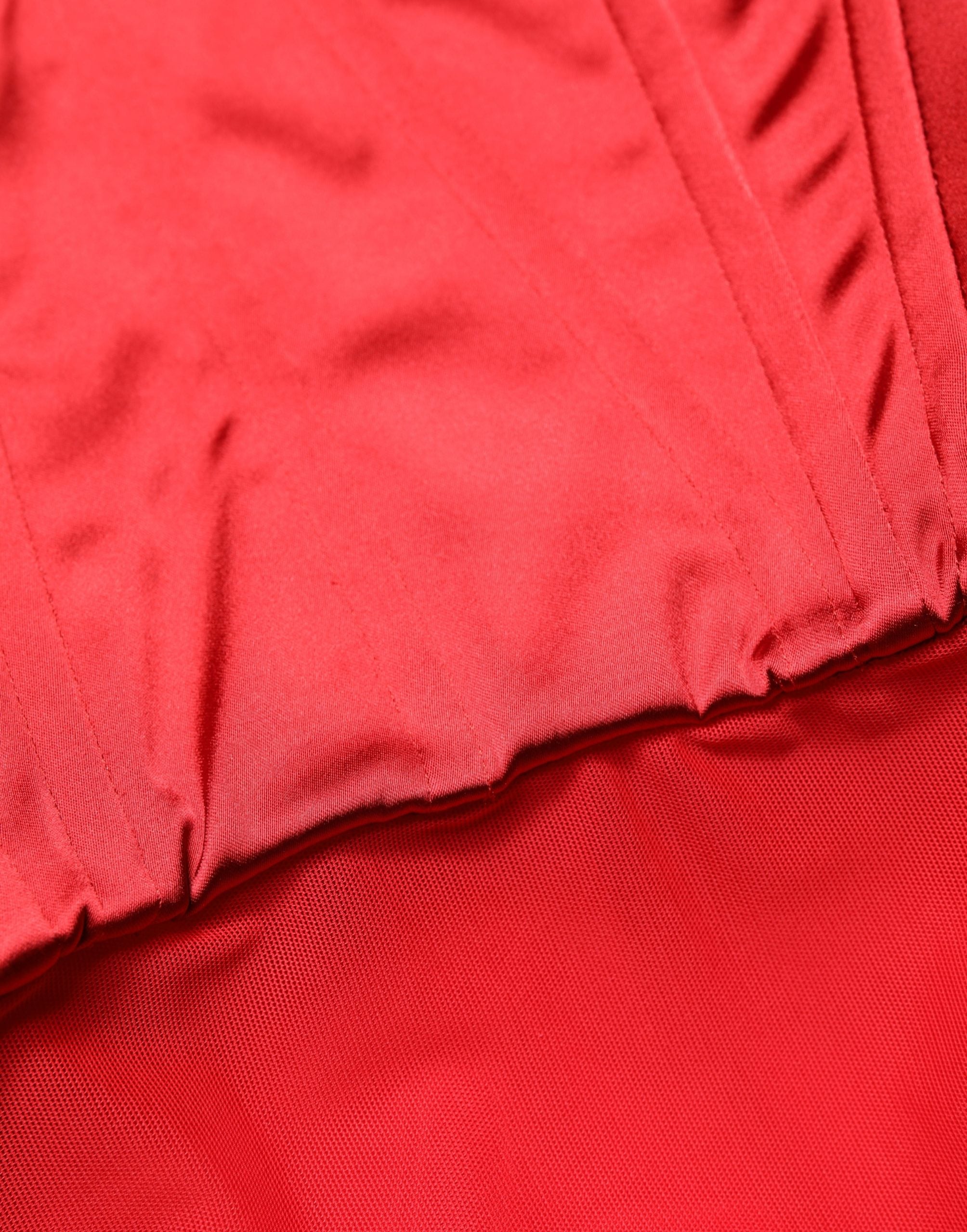Dolce & Gabbana Rotes Korsett-Kleid mit Neckholder und ohne Ärmel