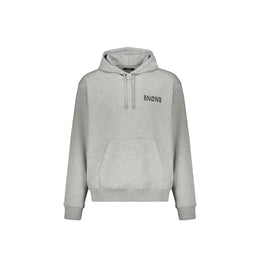 Balmain Grauer Baumwoll-Hoodie