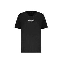 Balmain Schwarzes Baumwoll-T-Shirt