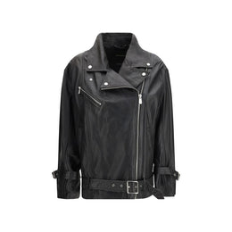 PINKO Schwarze Lederjacke