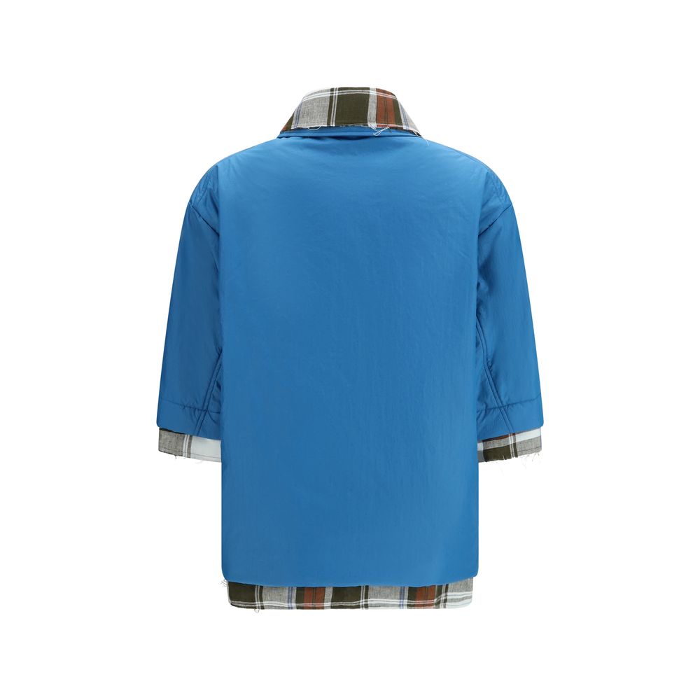 MARBELL Blaues Hemd aus Polyamid