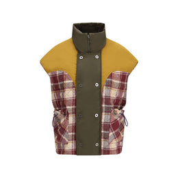 MARBELL Ärmellose Multicolor-Jacke aus Polyamid