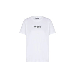 Balmain Weißes Baumwoll-T-Shirt