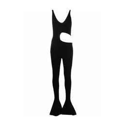 Stella McCartney Schwarzer Viskose-Jumpsuit