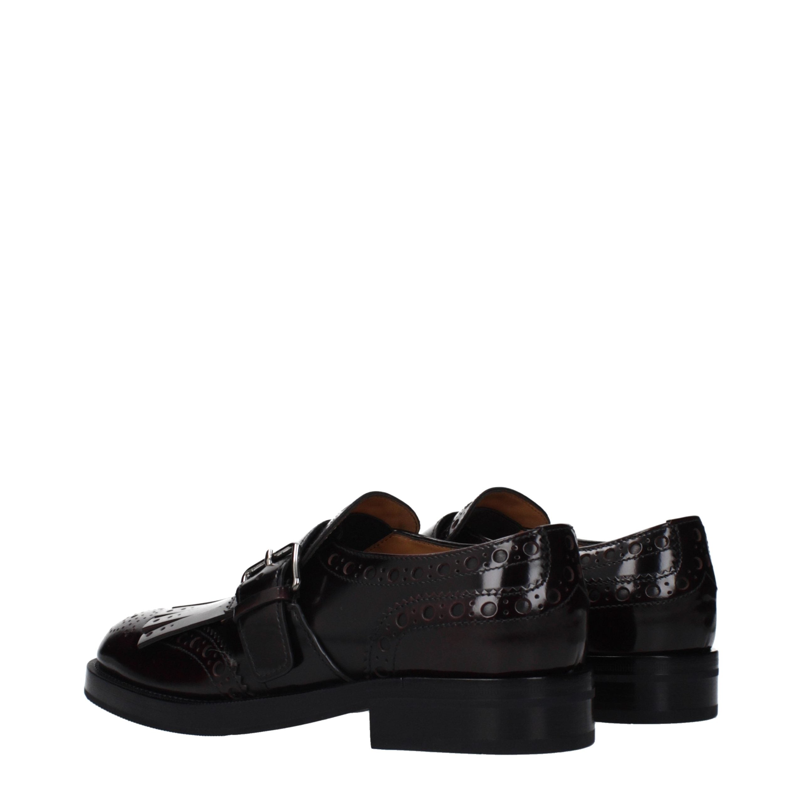 Church's Rote Leder-Slipper