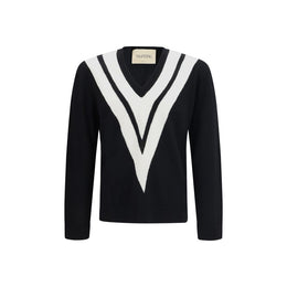 Valentino Garavani Pullover aus Wolle Oves Aries in Schwarz