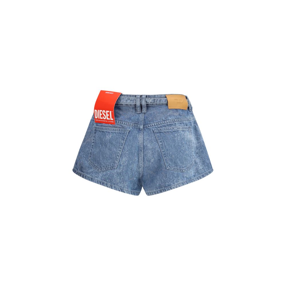 Diesel Blaue Baumwoll-Bermudashorts