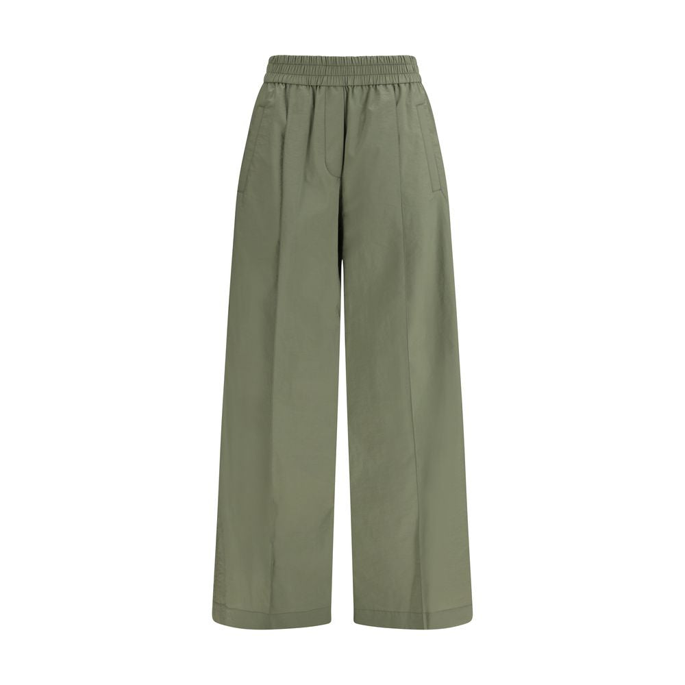 Brunello Cucinelli Zweifarbige Baumwoll-Freizeithose