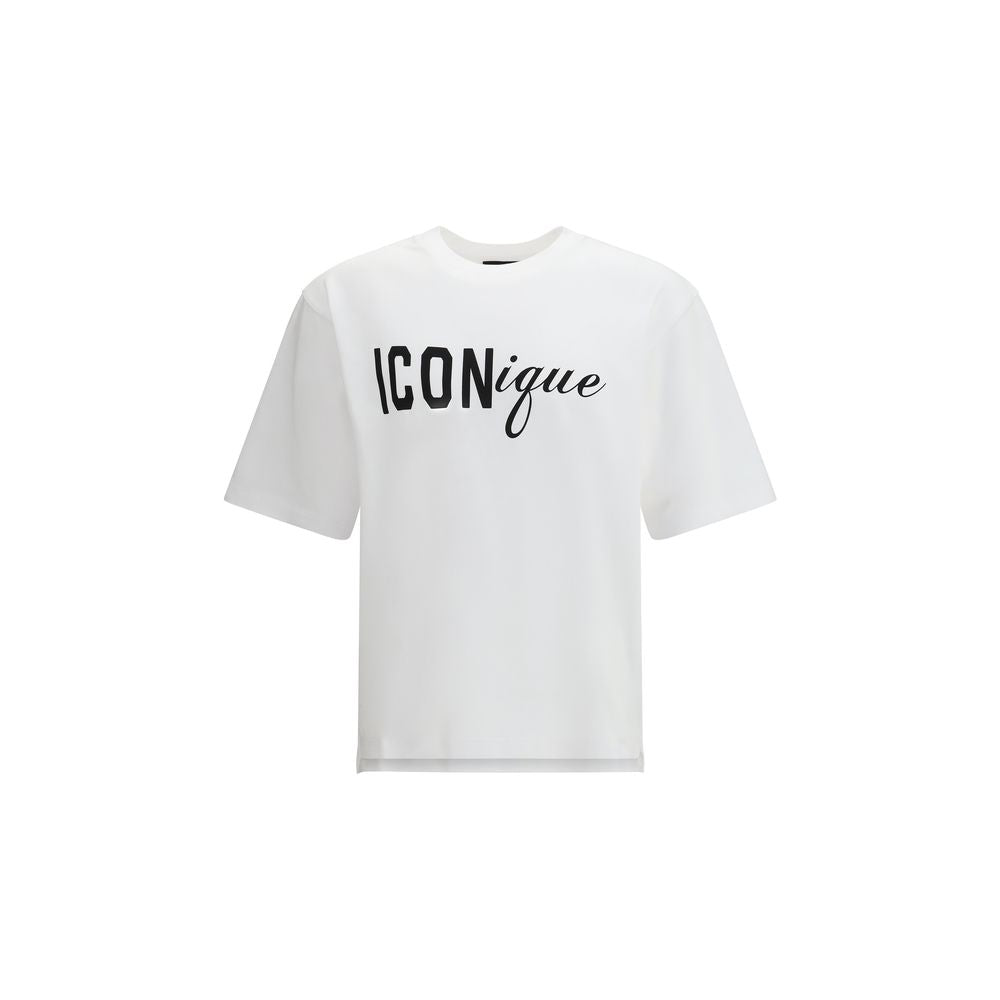 Dsquared² Weißes Baumwoll-T-Shirt