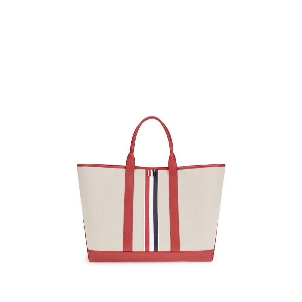 Thom Browne Mehrfarbige Stoffhandtasche