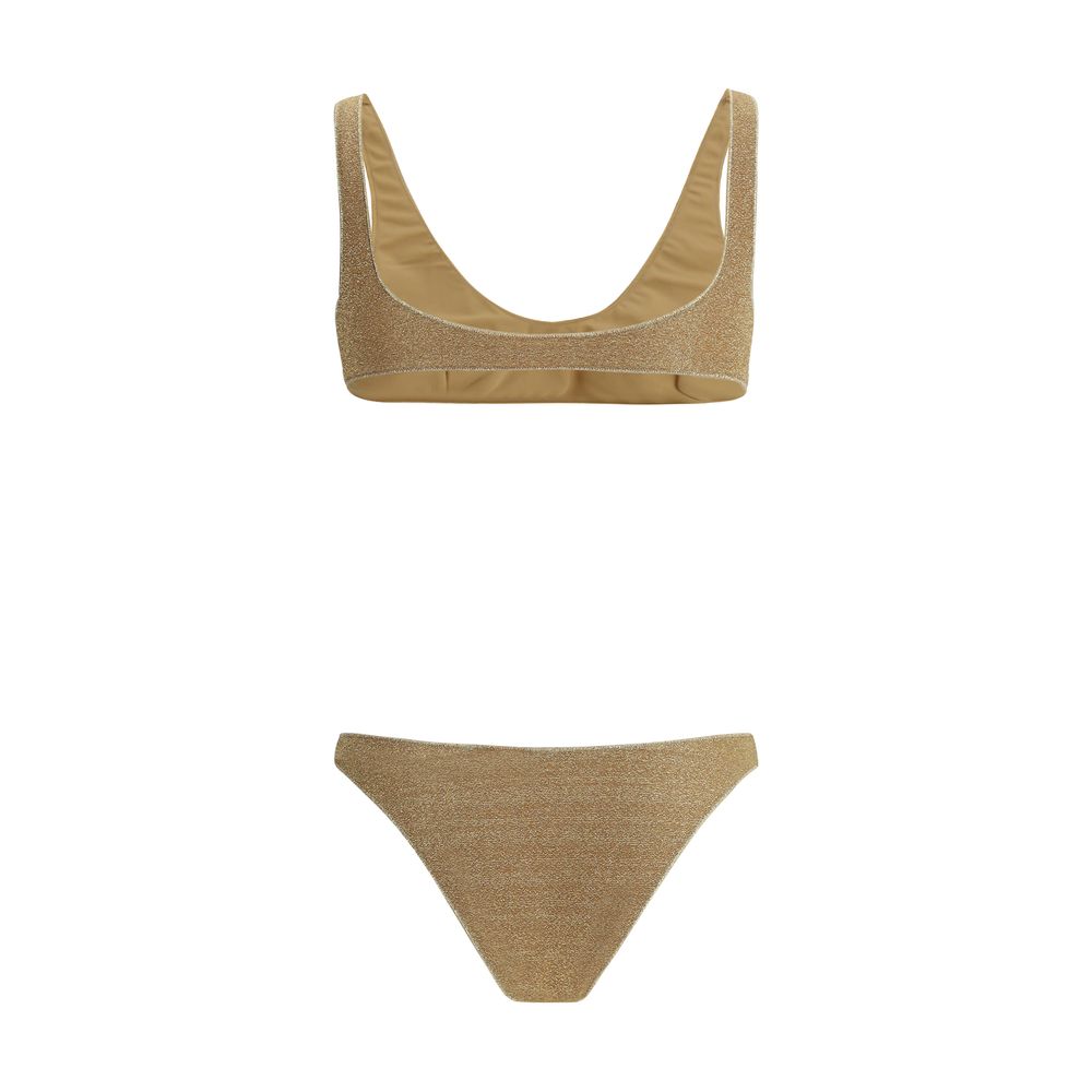 Oséree Gold Polyamid Bikini