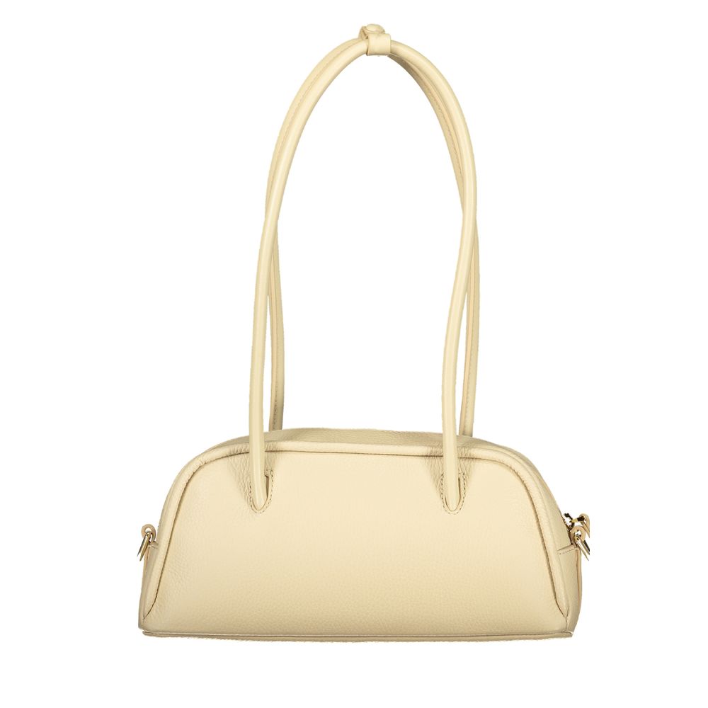 Coccinelle Beige Pelle Damenhandtasche