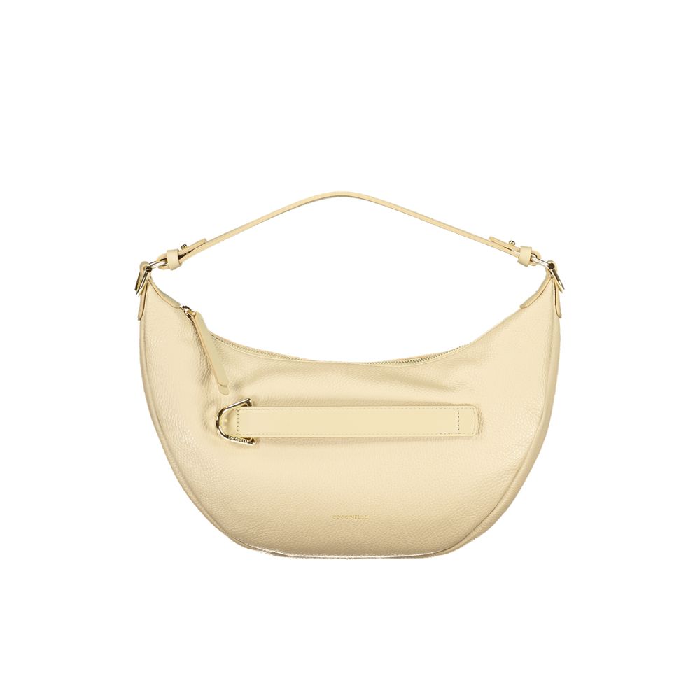 Coccinelle Damenhandtasche aus beigem Leder