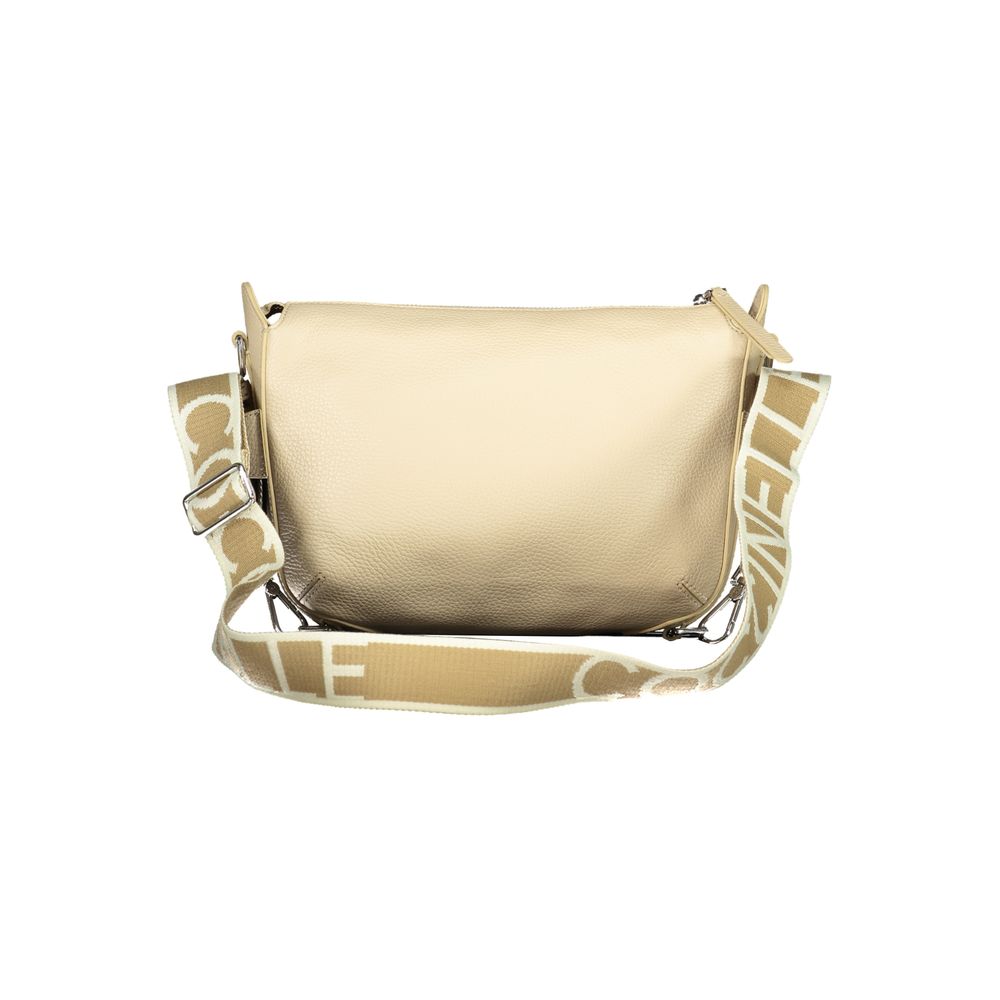 Coccinelle Damenhandtasche aus beigem Leder