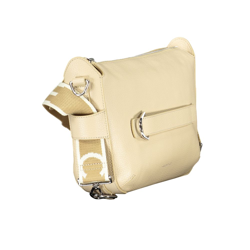 Coccinelle Damenhandtasche aus beigem Leder