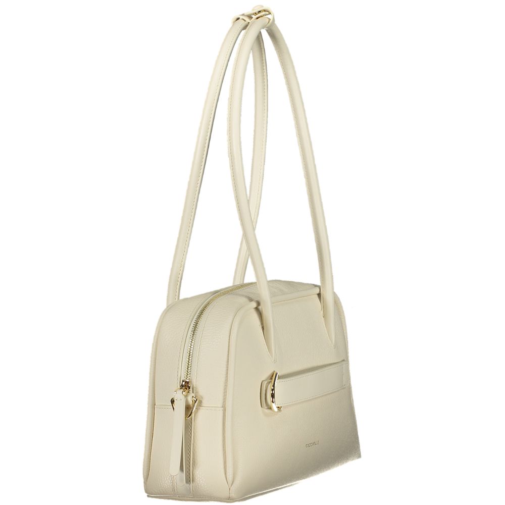 Coccinelle Bianco Pelle Damen Handtasche