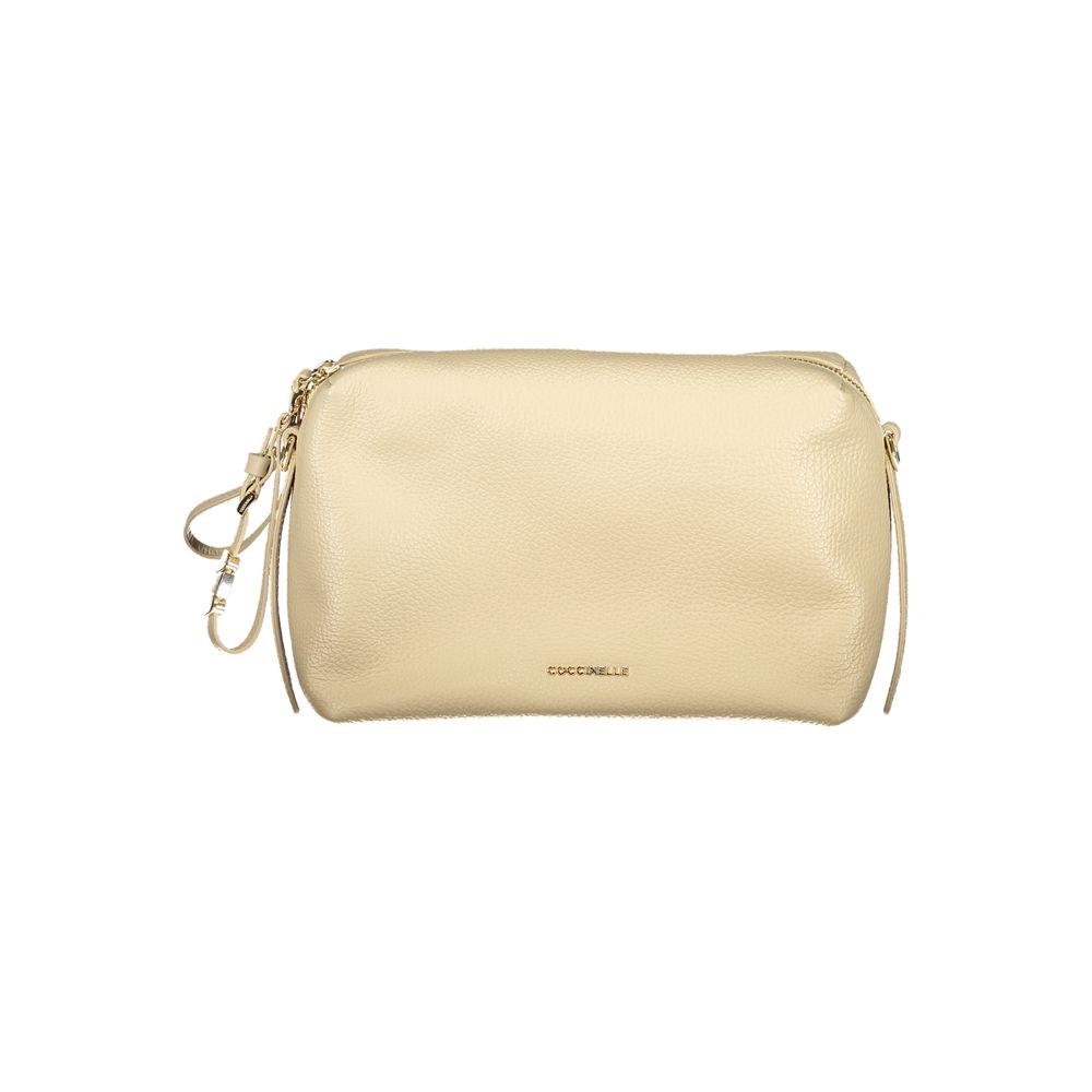 Coccinelle Beige Leder Damentasche