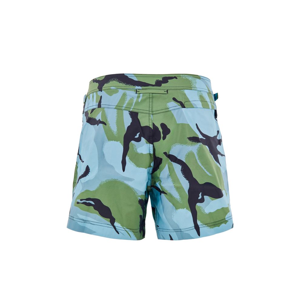 Tom Ford Mehrfarbige Badeshorts aus Polyamid