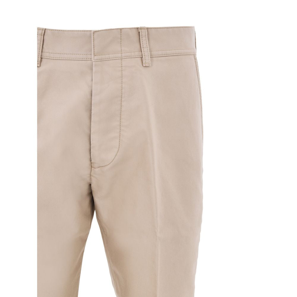 Tom Ford Beige Baumwoll-Chino-Hose