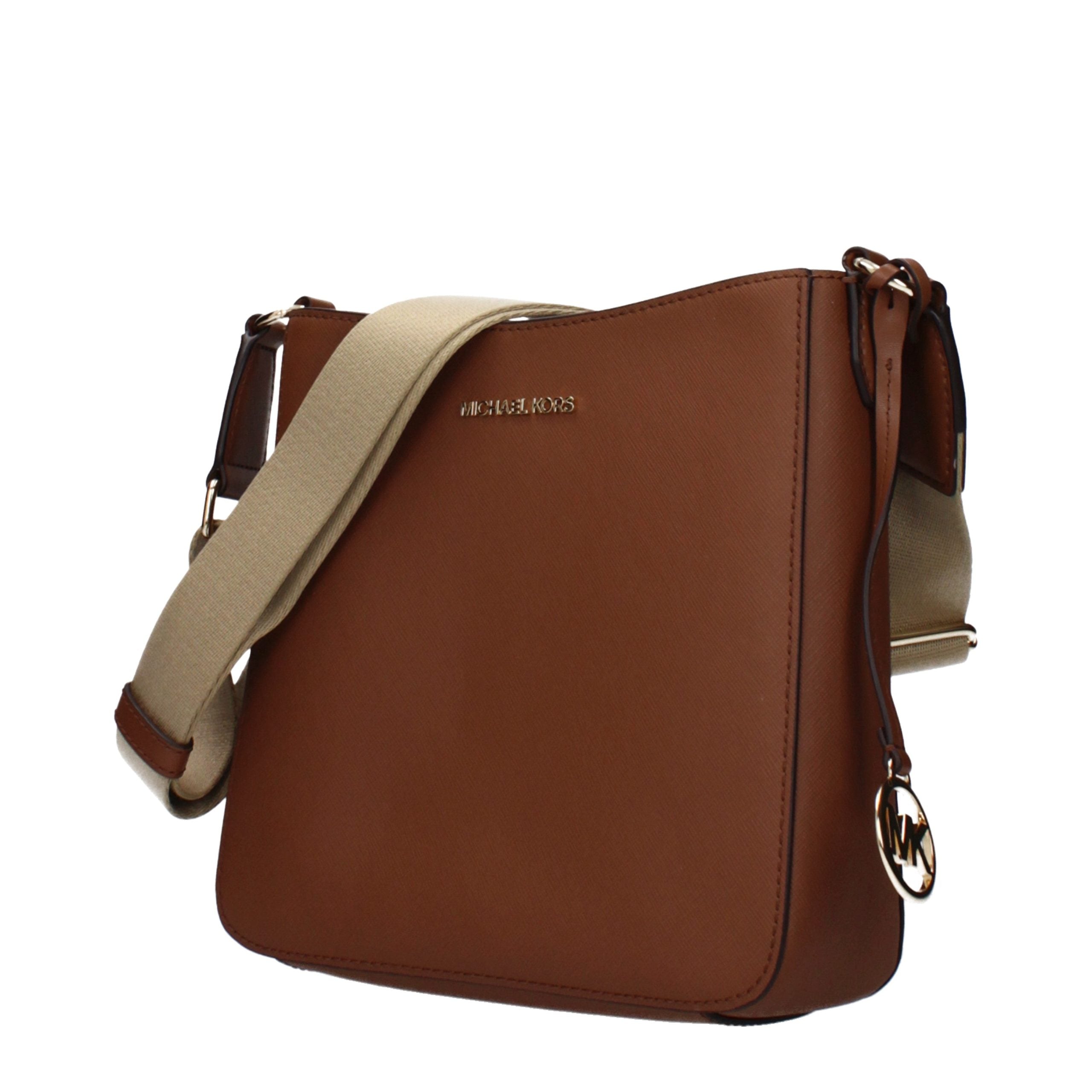 Michael Kors Braune Leder Schultertasche