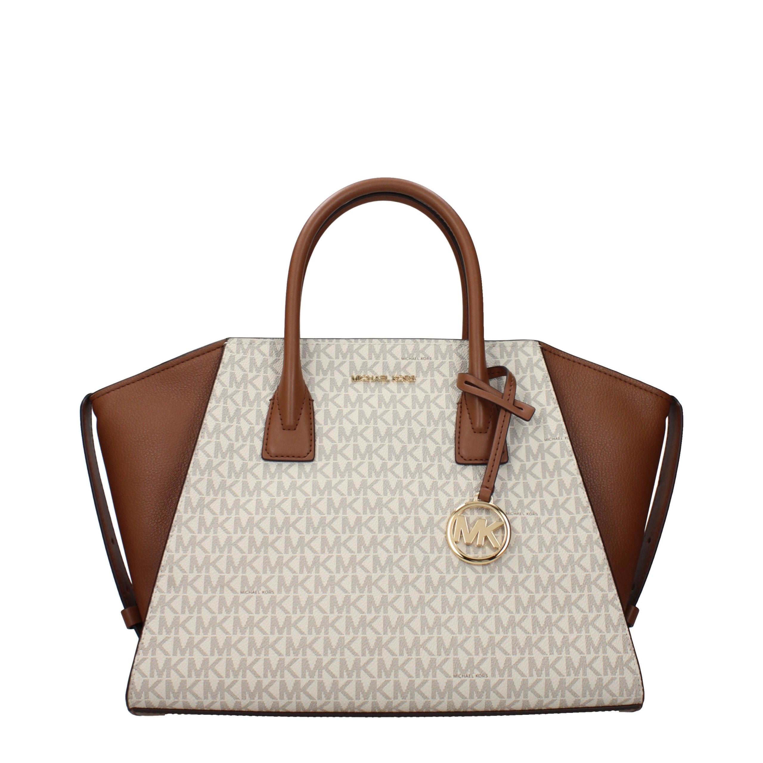 Michael Kors Beige Stoff-Handtasche