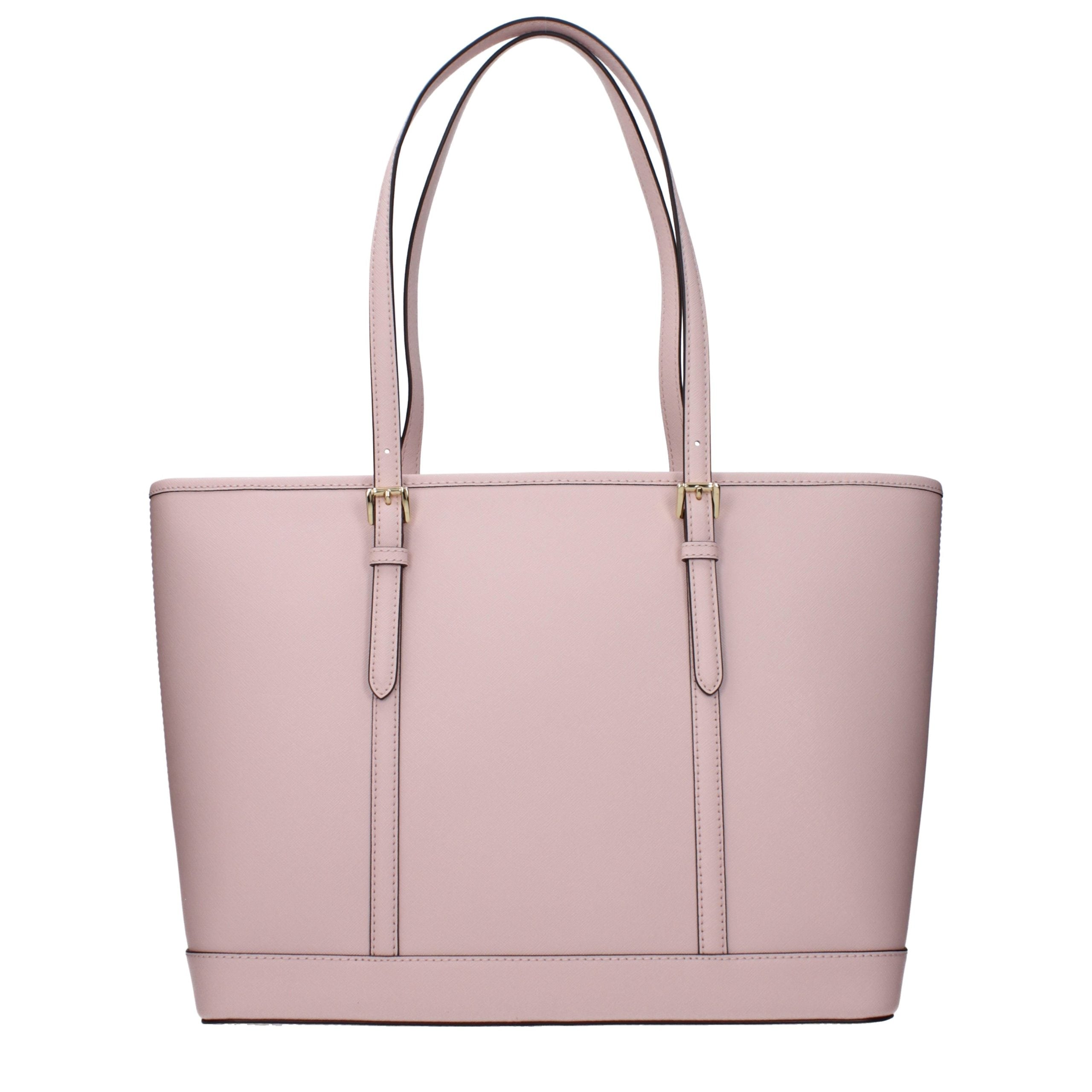Michael Kors Schultertasche aus pinkfarbenem Leder