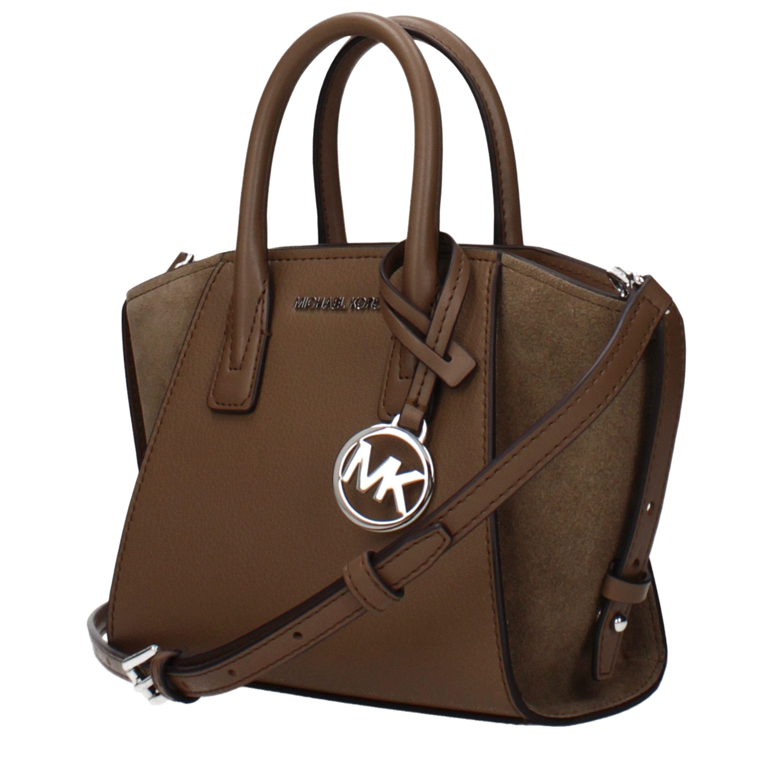 Michael Kors Braune Lederhandtasche