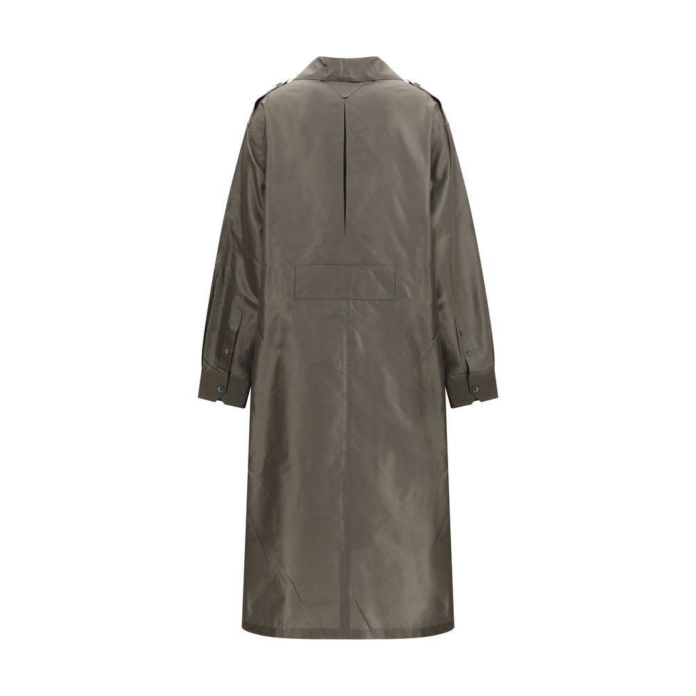 Prada Zweifarbige Polyester-Freizeitkleid