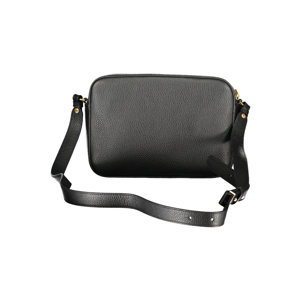 Coccinelle Schwarze Leder Damentasche